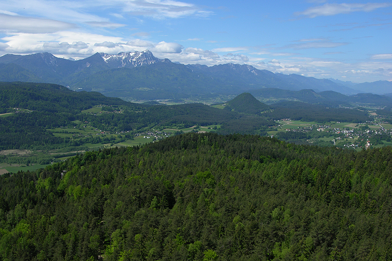 Ausblick Richtung Mittagskogel