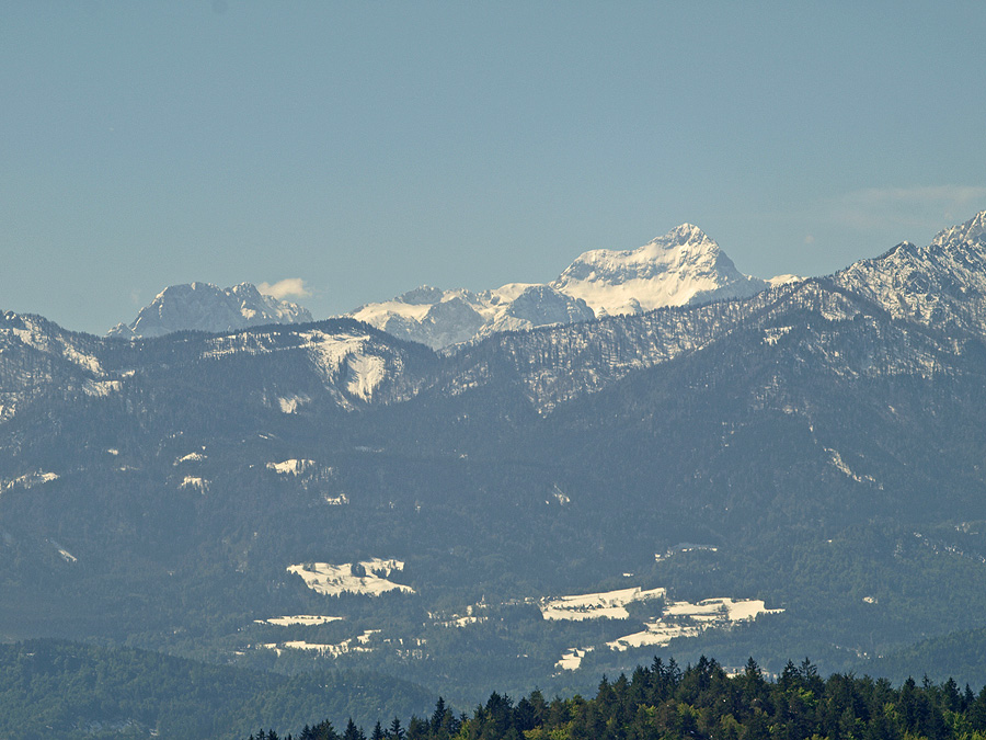 Köstenberg/Ktn - Ausblick auf den Triglav